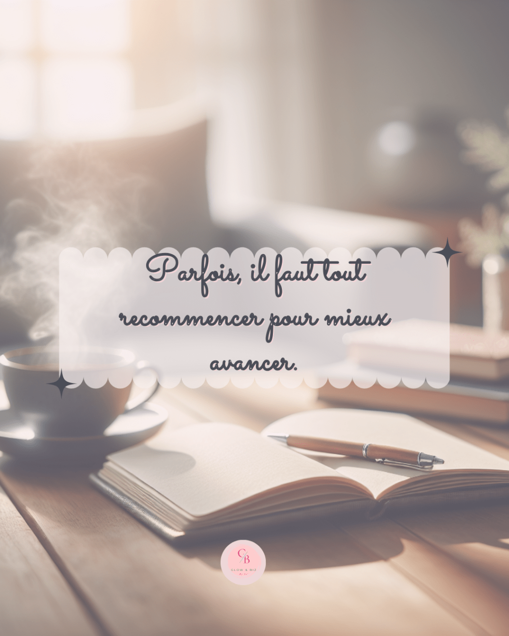 Bienvenue sur Glow & Biz : un nouvel espace pour les femmes qui veulent avancer sans&nbsp;s’épuiser