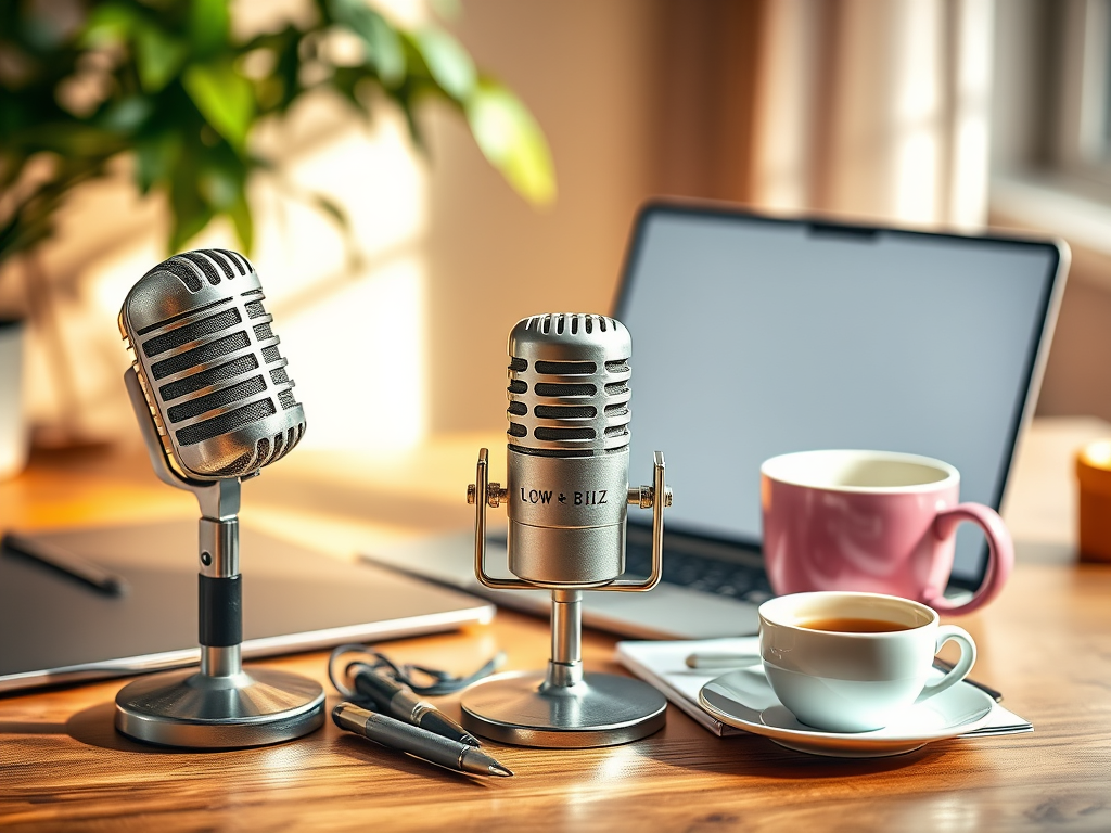 Je lance mon podcast business : Glow & Biz Le&nbsp;Podcast